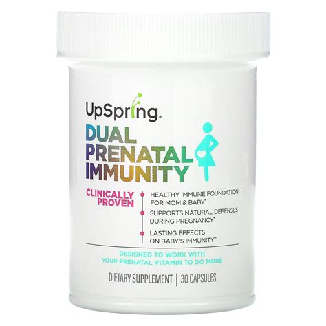 Upspring Dual Prenatal Immunity 30 Capsules Iherb