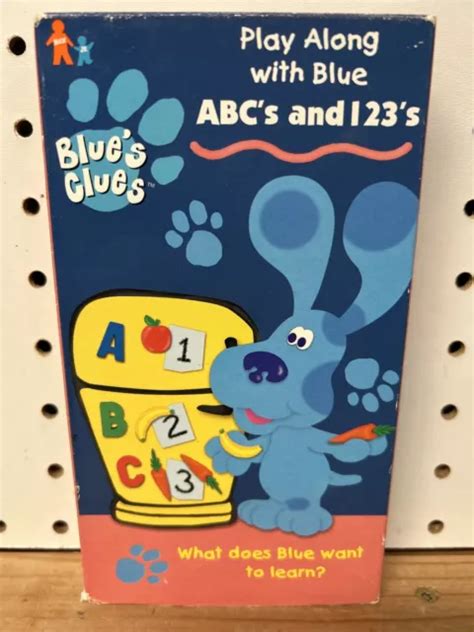 BLUES CLUES ABCs And 123s VHS 1999 6 44 PicClick UK