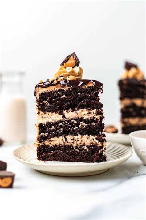 Secretly Vegan Chocolate Peanut Butter Cake Gluten Free The Banana Diaries