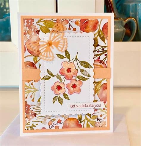 Pin Tillagd Av Sue Albrecht P Card Ideas Sweet As A Peach