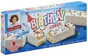 Little Debbie Birthday Cakes - 8 ea, Nutrition Information | Innit