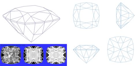 Bespoke Gems Square Gem Designs