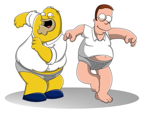 Homer Griffin and Peter Simpson by adsta on DeviantArt