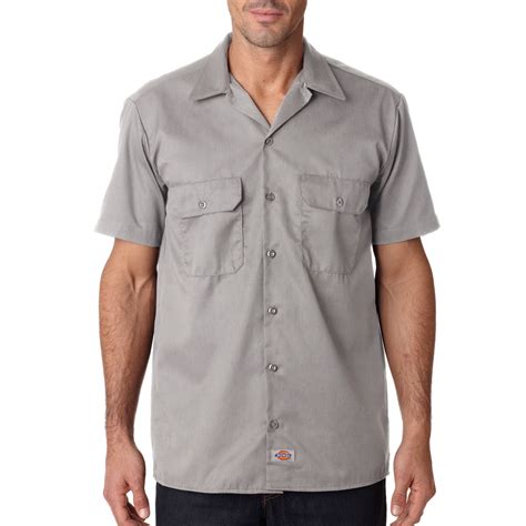 Bulk Personalized Dickies Short Sleeve Mens Work Shirts 1574