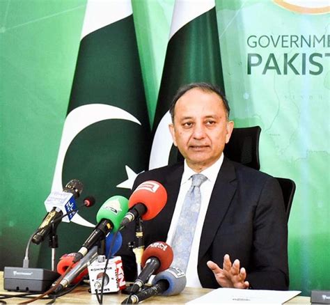 Minister Of State For Petroleum Dr Musadik Malik Addressing A Press