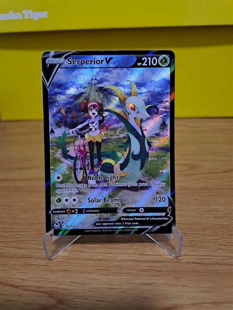 Serperior TG Trainer Gallery Silver Tempest Pokemon Card Hobbies