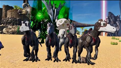 PS5 ARK ASA生放送MOD恐竜ノクサルヴァサウルス召喚コマンドご紹介後半リクエストでアヌナキジェネシスで申し訳ございません