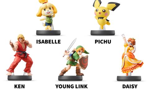 Nintendo Young Link Super Smash Bros Amiibo Figure Video Game