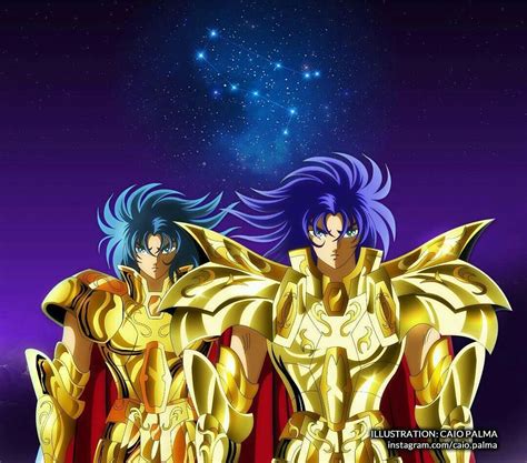 Gemini No Saga E Kanon Saint Seiya Imagenes Caballeros Del Zodiaco