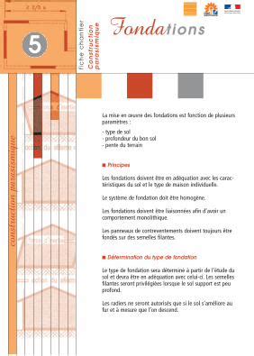 Pdf Fiche Chantier Fonda Construction Parasismique Fiche Chantier