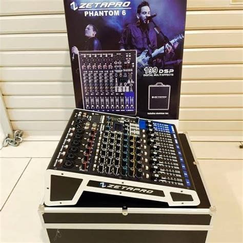 Jual MIXER ZETAPRO PHANTOM 6 ORIGINAL FREE KOPER PHANTOM6 Di Lapak Aa