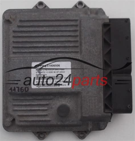 ECU ENGINE CONTROLLER FIAT GRANDE PUNTO 1 3 JTD MAGNETI MARELLI MJD 6F3