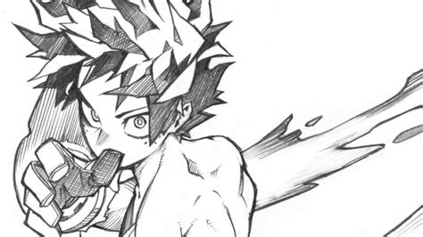 My Hero Academia Manga Author Draws Deku To Celebrate Season 6 Premiere