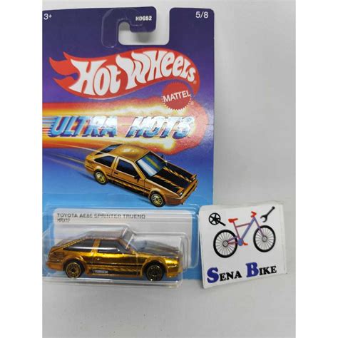 Jual Hotwheels Ultra Hots Toyota AE86 Sprinter Trueno Emas Shopee