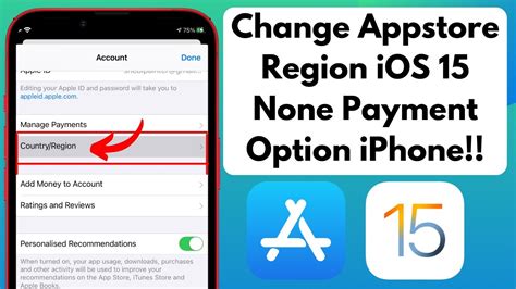 IOS 15 Change Appstore Region On IPhone How To Change App Store