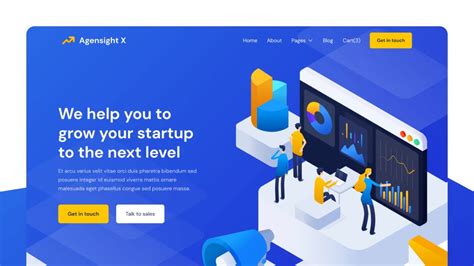 Agency Website Webflow Template Agensight X Designinspiration