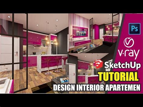 Tutorial DESIGN MODELING 3D Interior Apartemen Render Vray YouTube