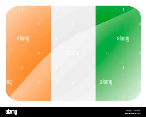 Cote d Ivoire / Côte d’Ivoire flag Stock Photo - Alamy