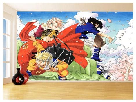 Papel De Parede Anime Naruto Mang Desenho Art M Nrt Voc Decora