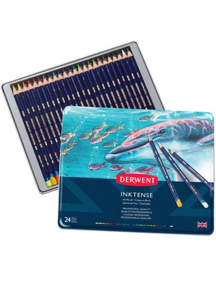 Set Lápices De Tinta Inktense Derwent Arte Bee