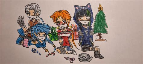 A Christmas T To Yuu Kai By Azraelrebel On Deviantart