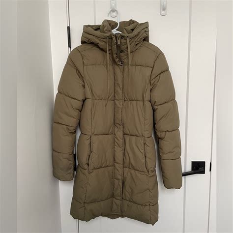 H M Long Puffer Coat Xs Gem