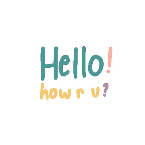 Hello Sticker for iOS & Android | GIPHY