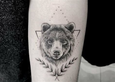 Simple Bear Tattoo Shop Dakora Co