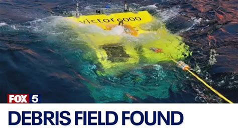 Missing Titanic Sub Debris Field Found In Search For Missing Submersible Youtube