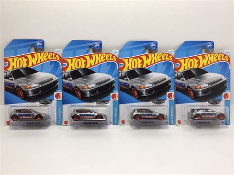 2024 Hot Wheels ZAMAC 92 Honda Civic EG Lot Of 4 EBay