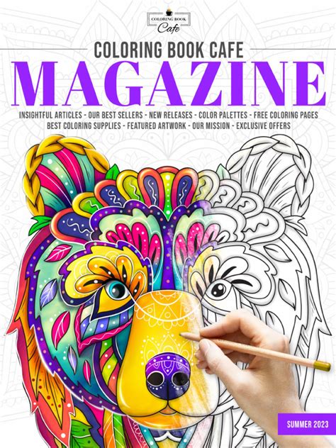 Coloring Magazine Summer 2023 1 Pdf Pencil Psychological Trauma