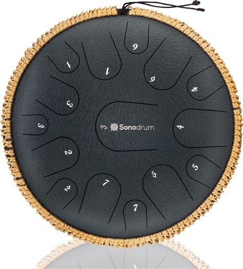 Sonodrum Zungentrommel Premium C Dur In Dunkelblau Steel Drum Inkl