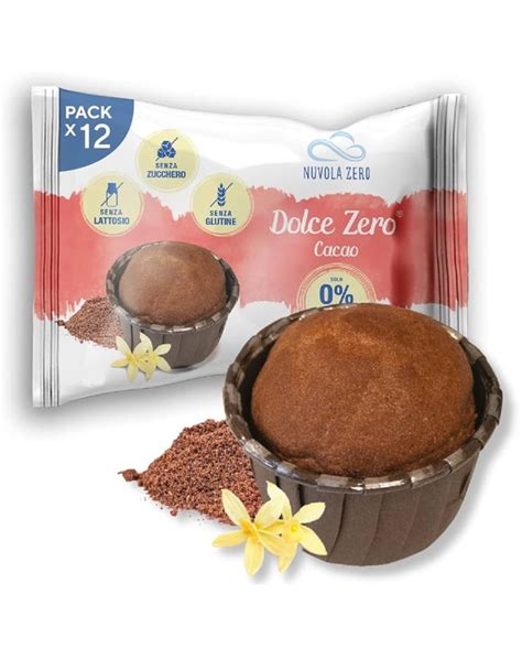 Nuvola Zero Muffin Dolce Al Cacao Carbo Gr