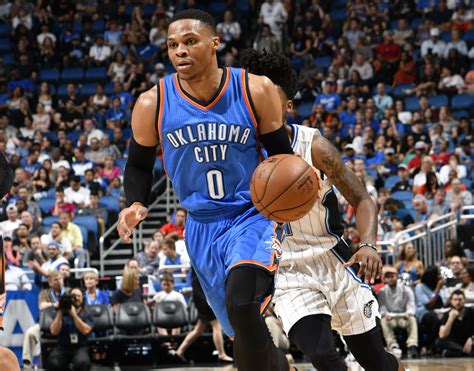 Westbrook Faz 57 Pontos Anota 38º Triplo Duplo E Okc Vence Magic Gazeta Esportiva