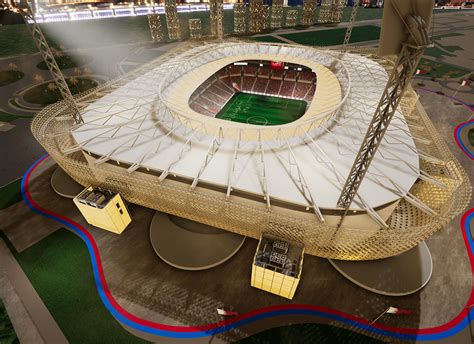 Ahmad Bin Ali Stadium on Behance