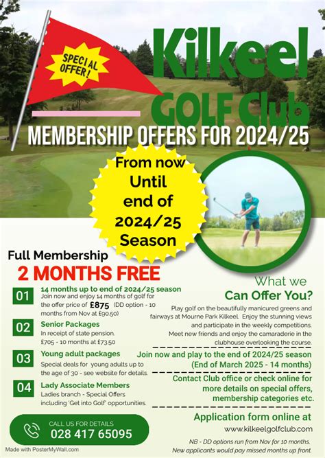 Membership/ Green Fees - Kilkeel Golf Club | Northern Ireland