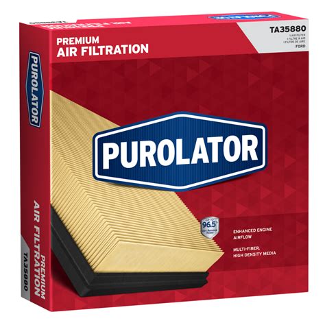 Purolator Air Filters Purolator® Air Filters