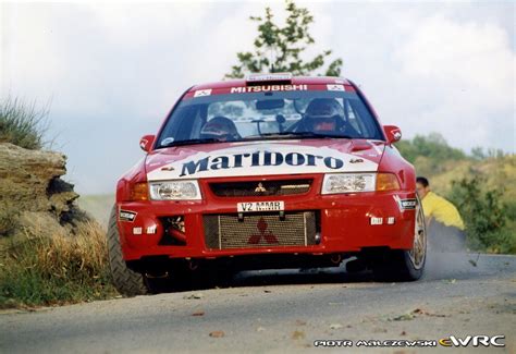 Mäkinen Tommi Mannisenmäki Risto Mitsubishi Lancer Evo VI Rallye