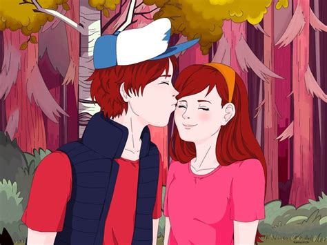 У Cil Pinecest Mabel Pines Dipper Pines GF Арт GF art