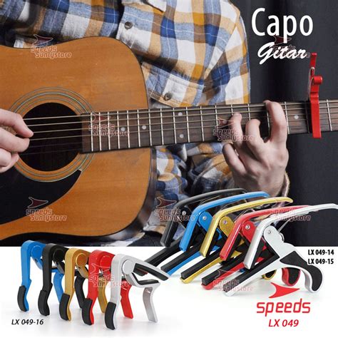 Jual SPEEDS Alat Musik Capo Gitar Bahan ABS Untuk Gitar Elektrik