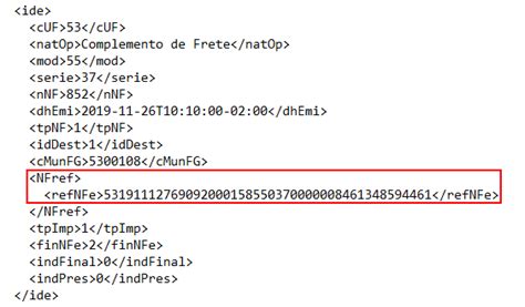 Nota Fiscal Para Complemento De Frete Taxone Nfe