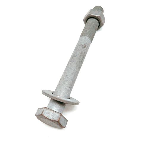 M M Carbon Steel Hot Dip Galvanized Hex Power Bolt And Nut With