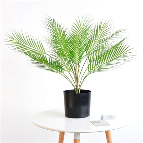 SDKIGVX Tropical Plants Artificial Tropical Palm Leaves Branches Fern