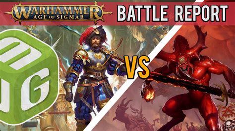 Cities Of Sigmar Vs Blades Of Khorne Age Of Sigmar Battle Report Ep