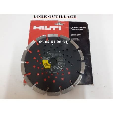 HILTI Disque Diamant 180 Mm Lore Outillage Fr