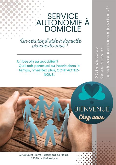 Service Autonomie à Domicile SAD BIENVENUE Chez vous La Vieille Lyre