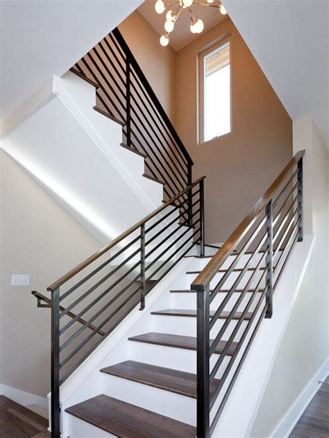 Horizontal Railing Capozzoli Stairworks Modern Stair Railing