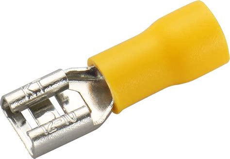 Baomain Female Quick Disconnects Vinyl Insulated Spade Wire Connector