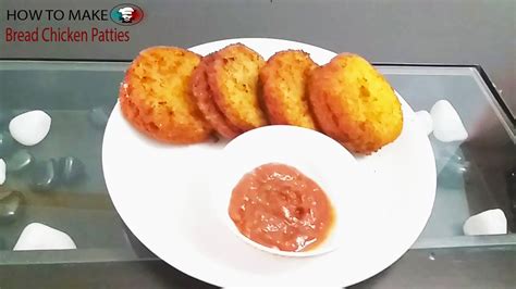 Bread Chicken Patties Recipe How To Make Bread Chicken Patties