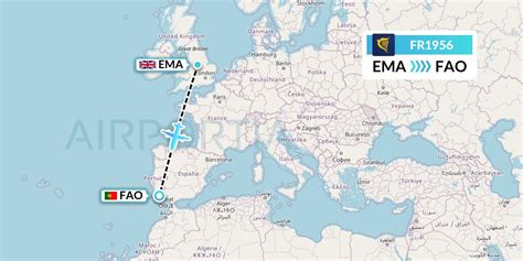 FR1956 Flight Status Ryanair East Midlands To Faro RYR1956